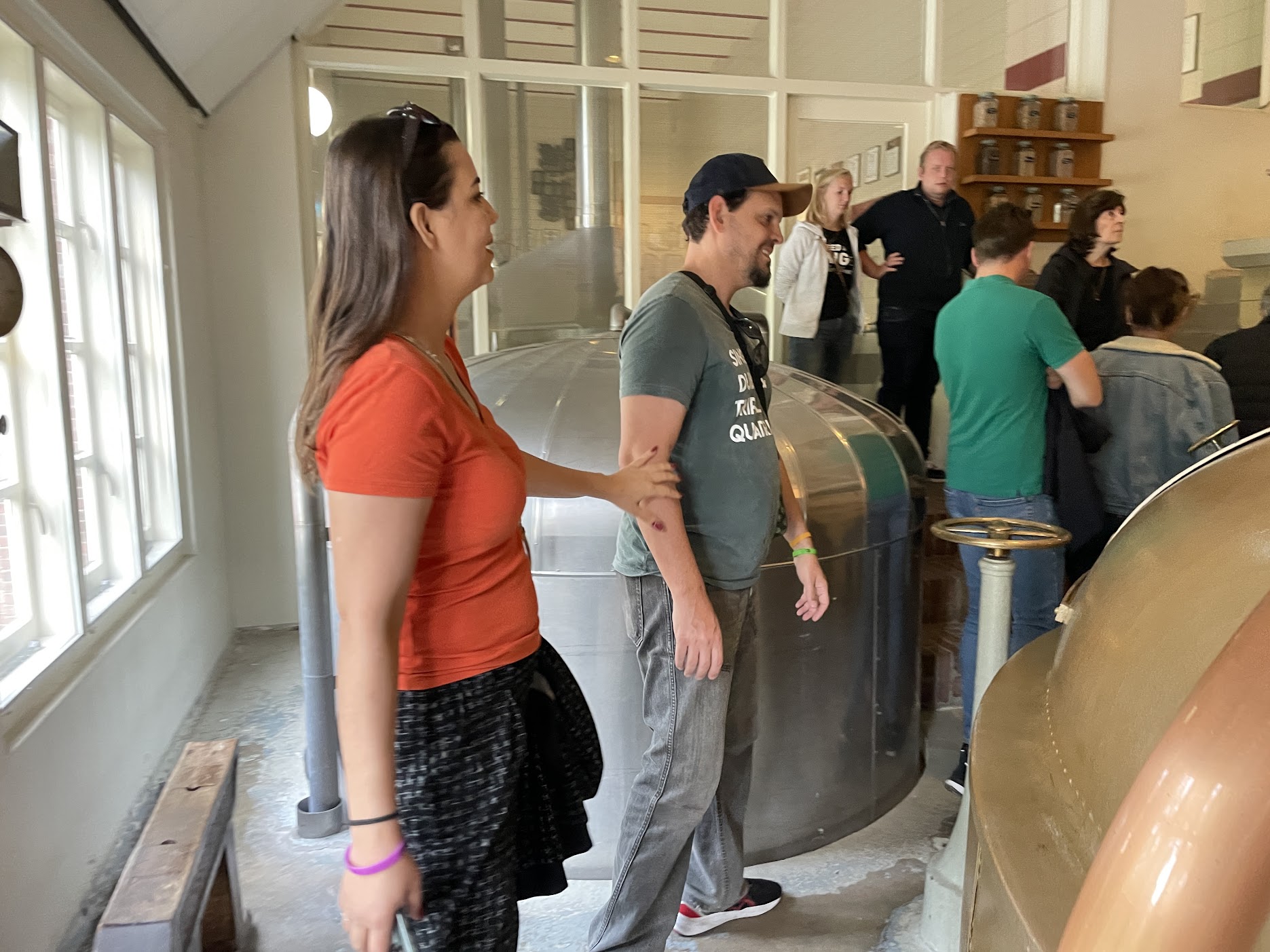Grupo Viagem Alemanha em visita guiada à La Trappe, cervejaria trappista nos Países Baixos
