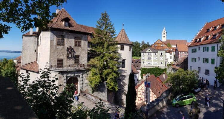 Meersburg na Alemanha. Guia brasileiro na Alemanha. Turismo na Alemanha