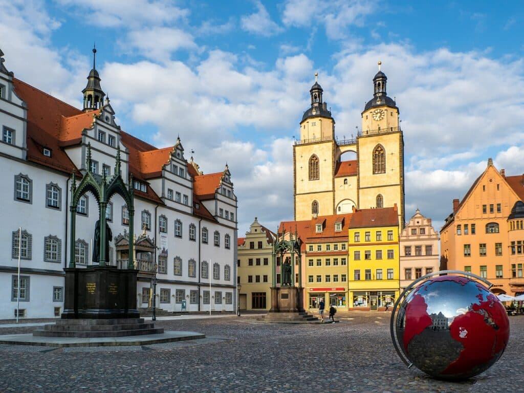 Wittenberg na Alemanha. Guia brasileiro na Alemanha. Turismo na Alemanha.