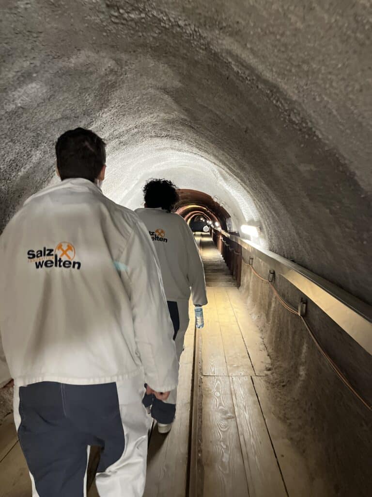 Salzwelten na Áustria próximo a Alemanha. Guia brasileiro na Alemanha.