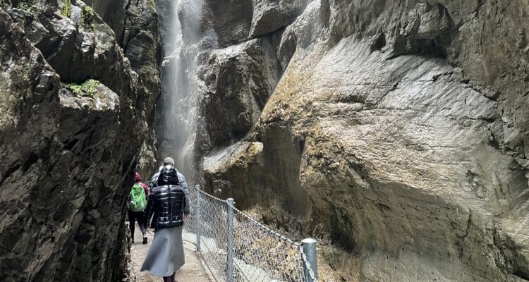 Desfiladeiro Partnachklamn na Alemanha. Guias brasileiros na Alemanha. Turismo na Alemanha.
