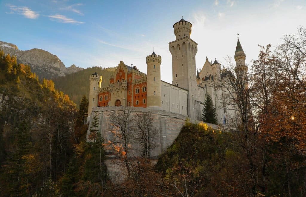 Castelo Neuschwanstein na Alemanha. Alemanha. Guia brasileiro na Alemanha. Guia neuschwanstein