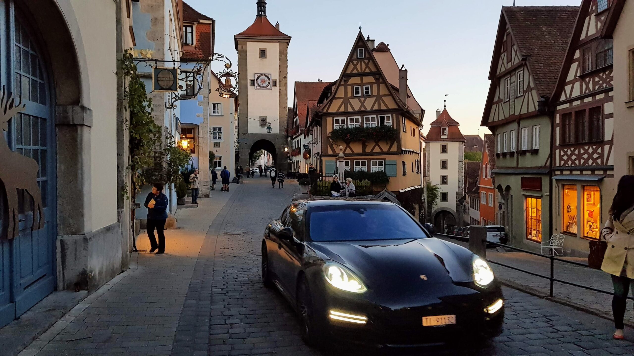 Plönlein em Rothenburg ob der Tauber
