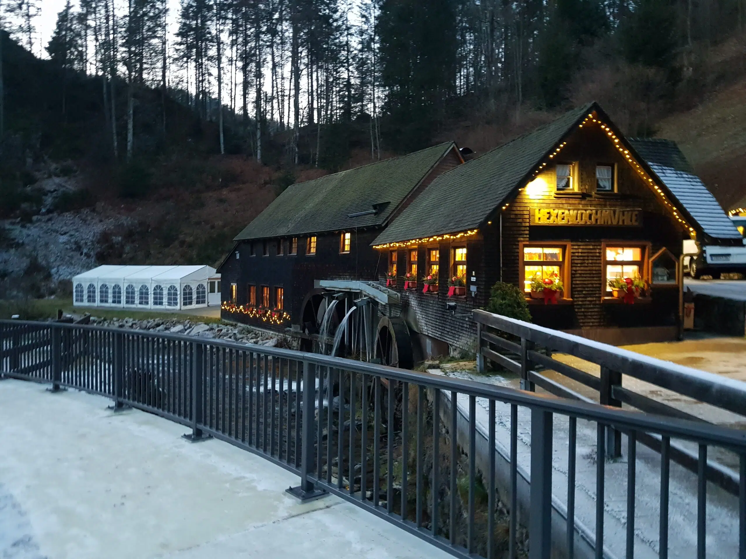 Restaurante na Floresta Negra na Alemanha durante passeio guiado
