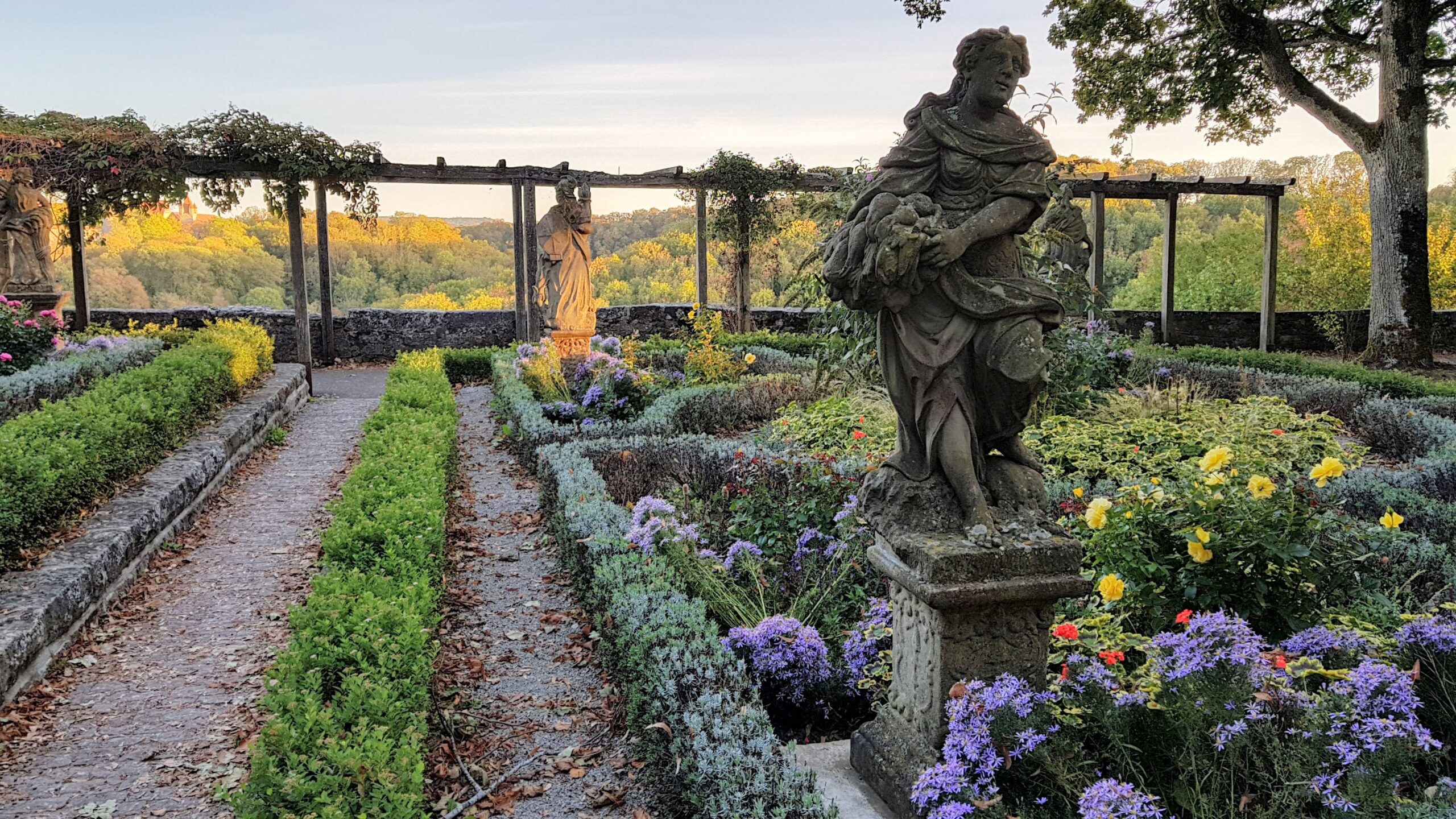 Jardim de Rothenburg ob der Tauber