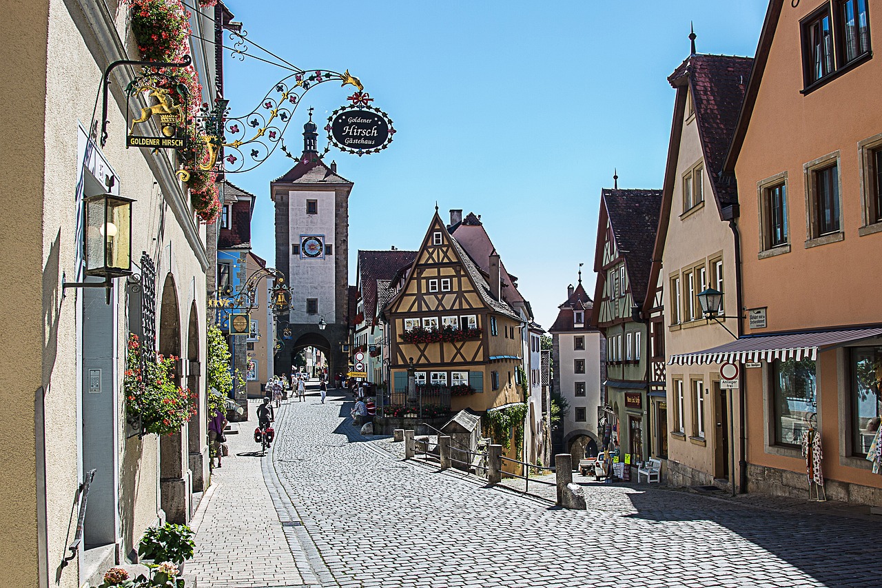 Rothenburg ob der Tauber na Alemanha. Guias brasileiros na Alemanha. Viaje pela Alemanha, Suíça e Itália com guias brasileiros