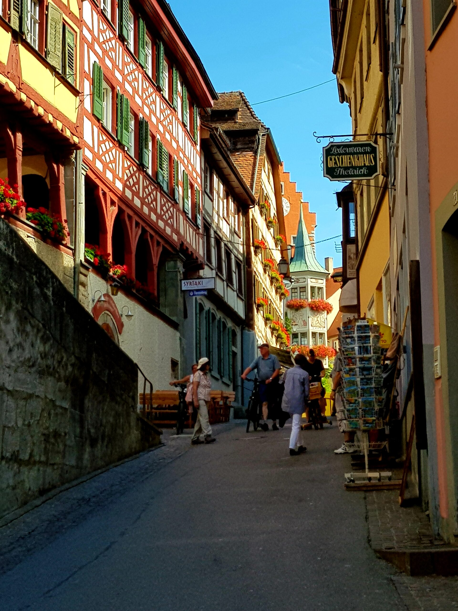 Meersburg na Alemanha no Lago de Constança. Guia brasileiro na Alemanha.