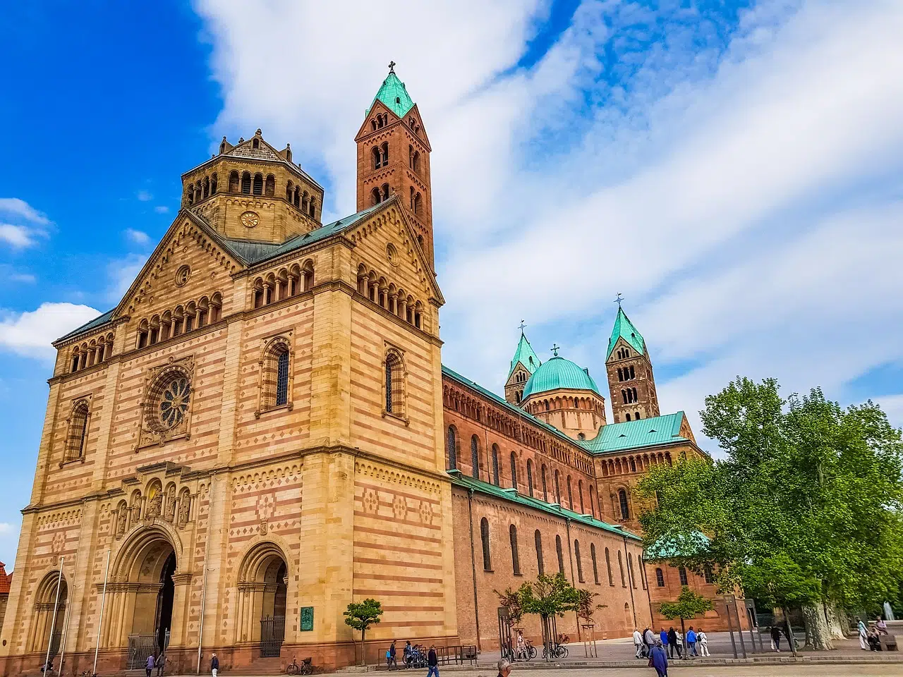 Catedral de Speyer na Alemanha, arquitetura românica
