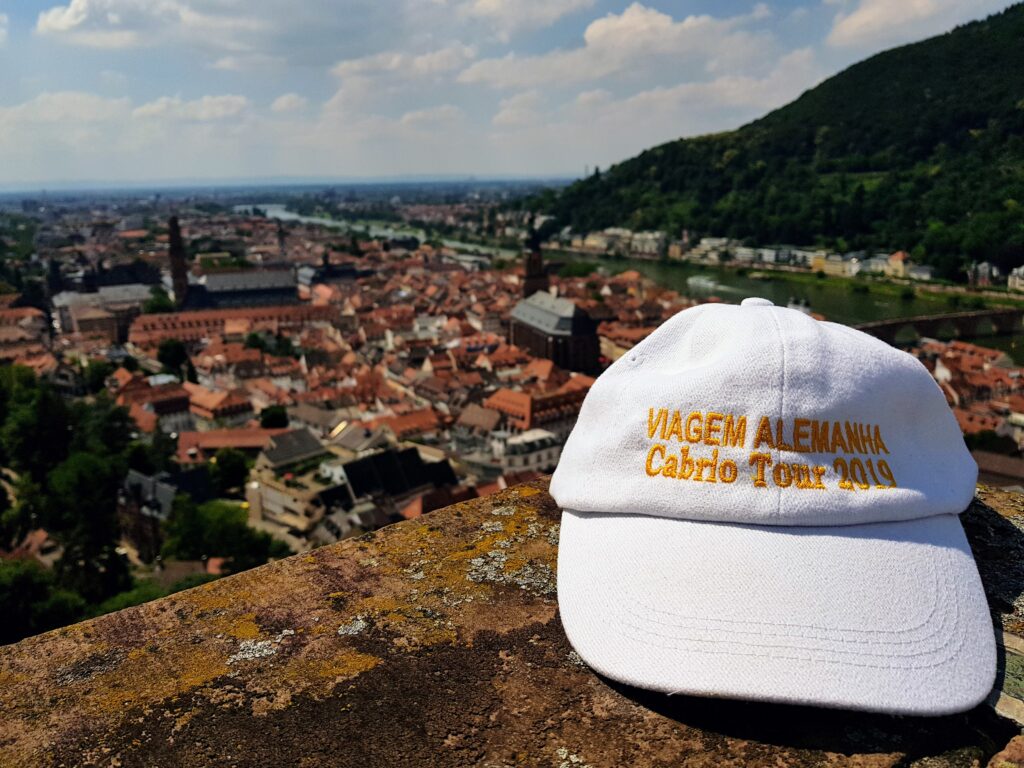 Castelo de Heidelberg durante uma visita guiada