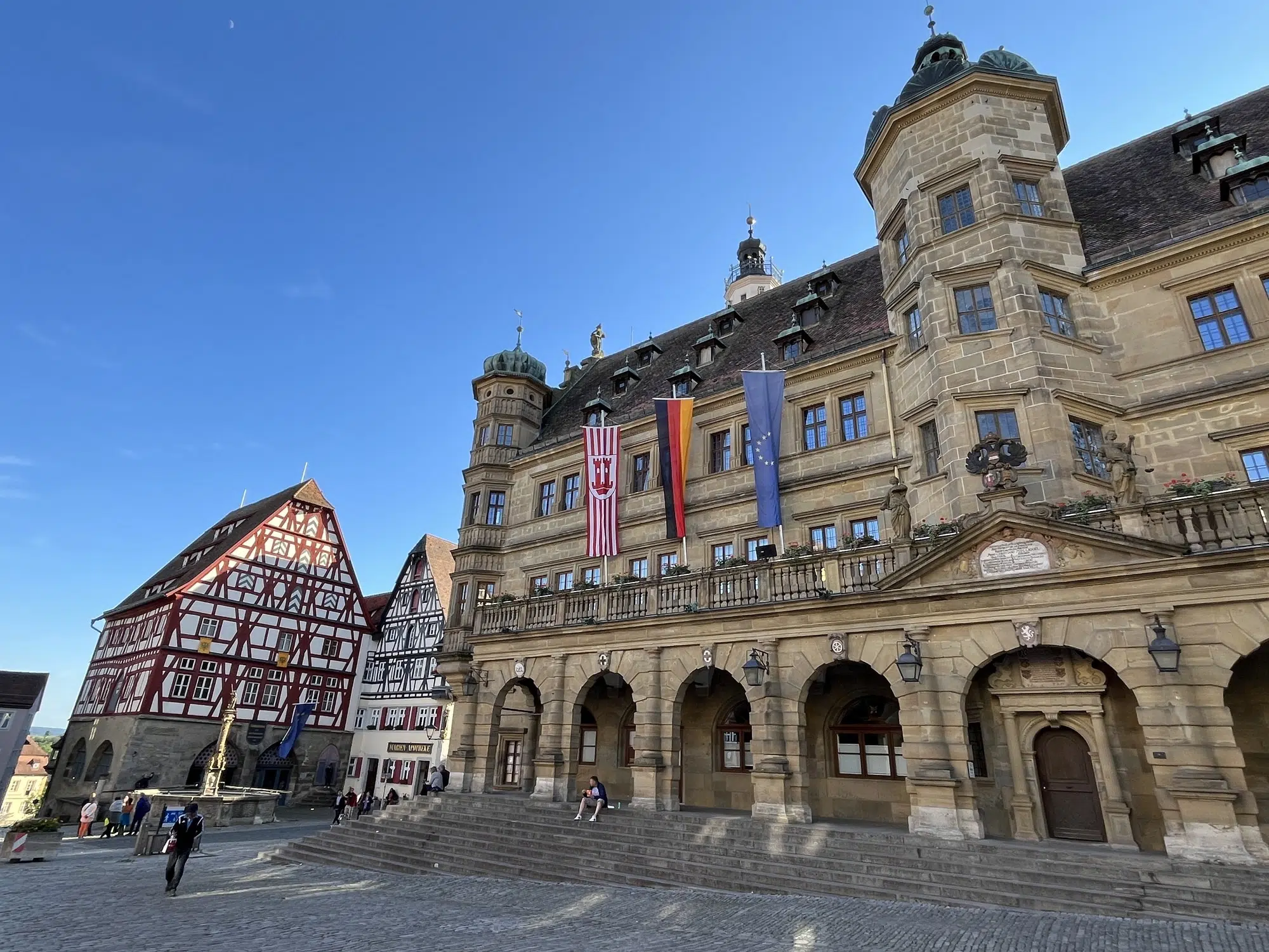 Rothenburg ob der Tauber. Rota Enxaimel na Alemanha. Viagem Alemanha. Guia brasileiro na Alemanha