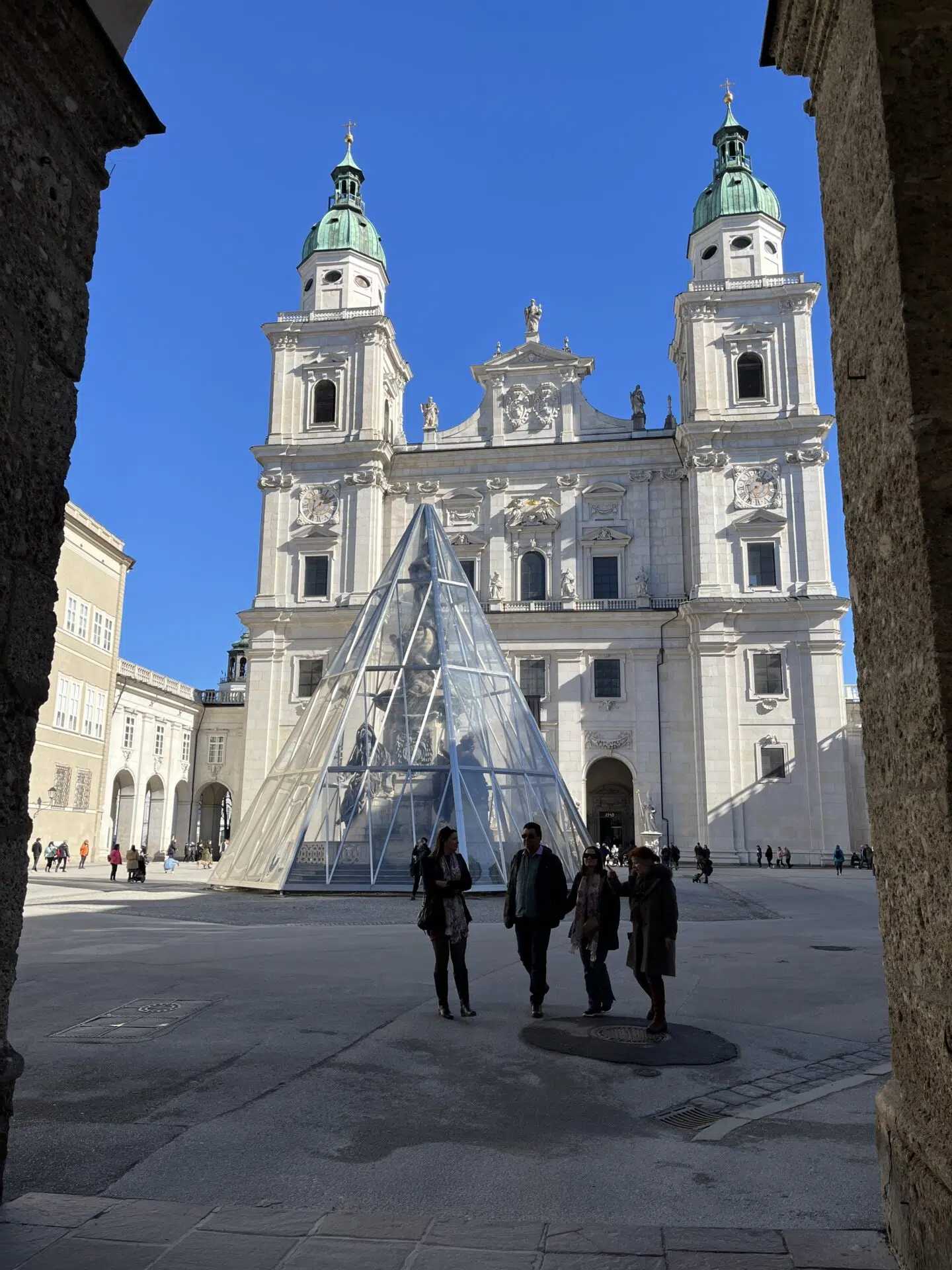 Guia em português na Áustria. Catedral de Salzburg 