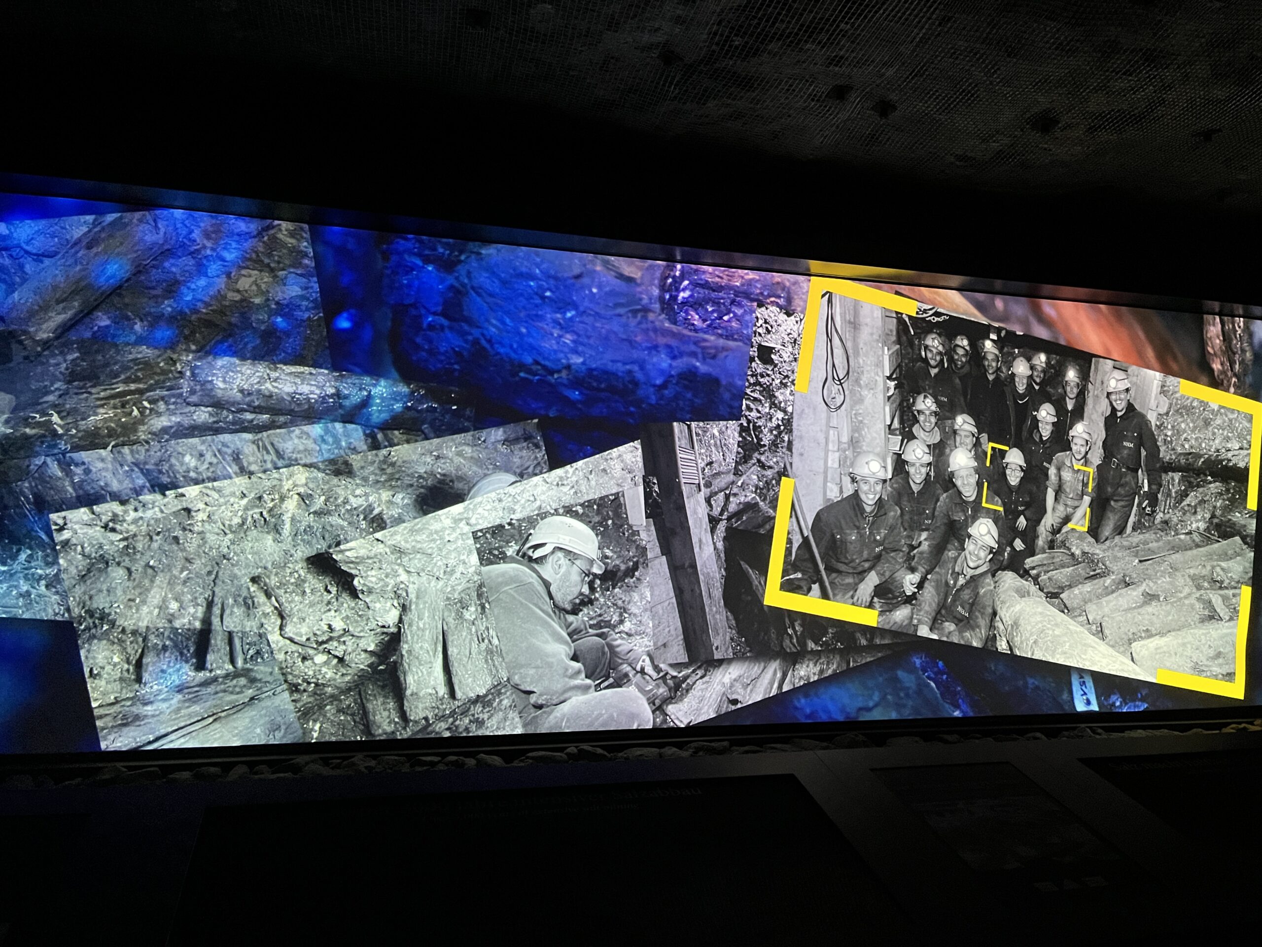 Salzwelten en Austria cerca de Alemania. Guía brasileño en Alemania.