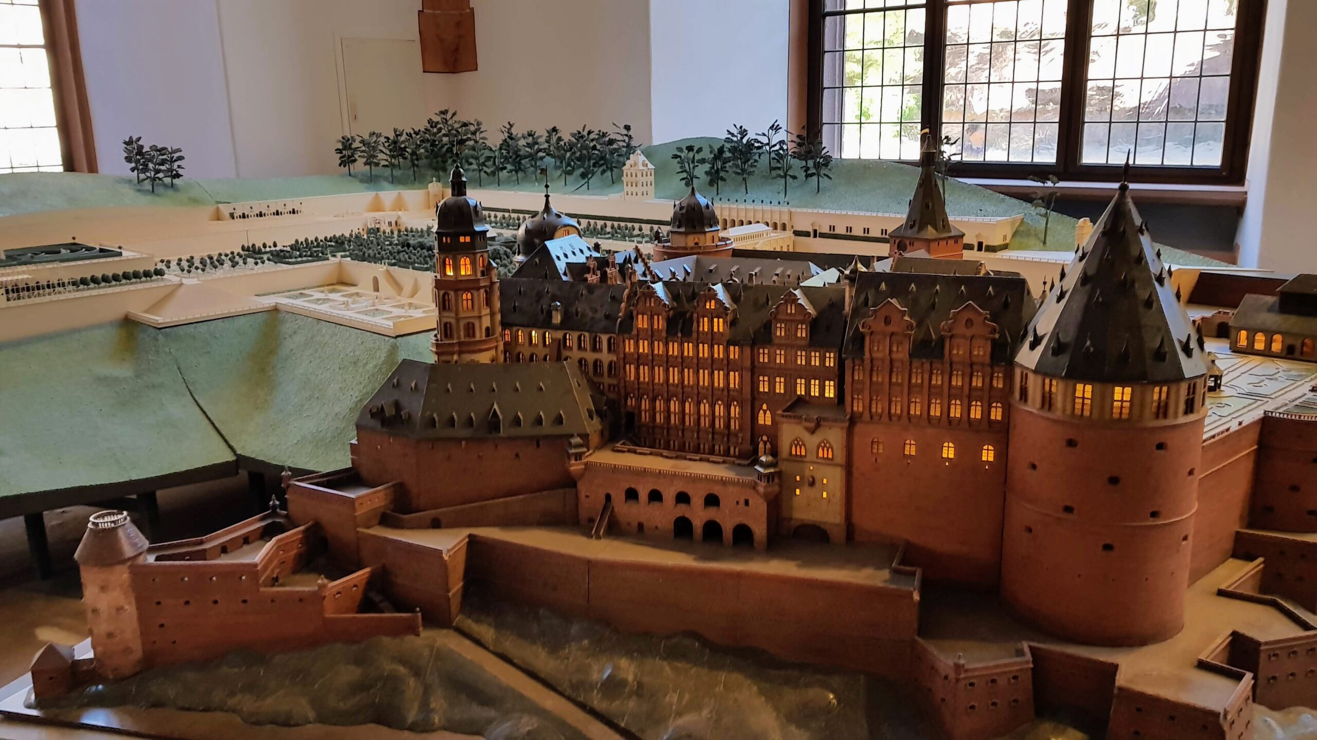 Miniatura do castelo de Heidelberg