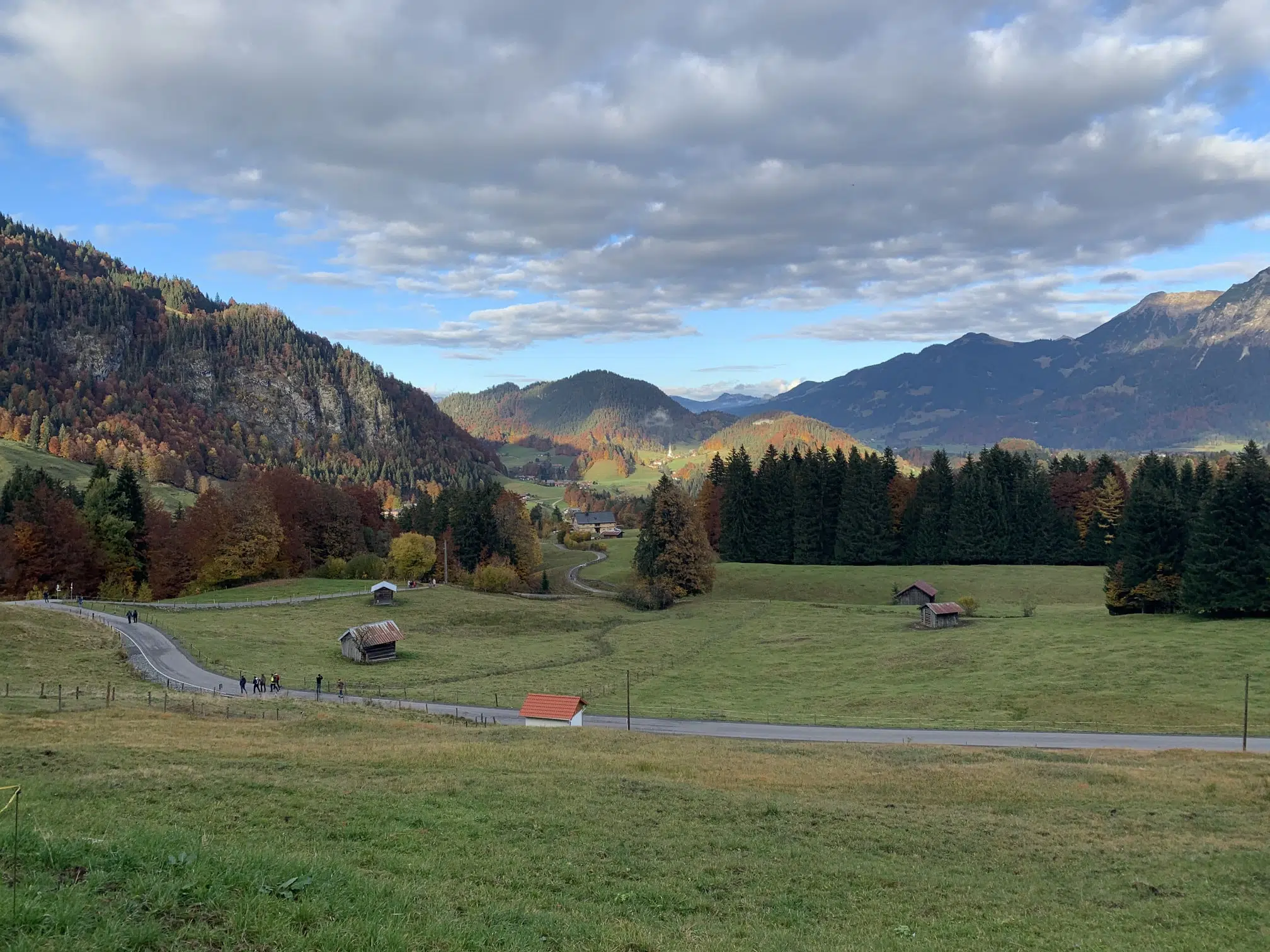 Oberstdorf na Alemanha. Guia brasileiro na Alemanha. Alpes.