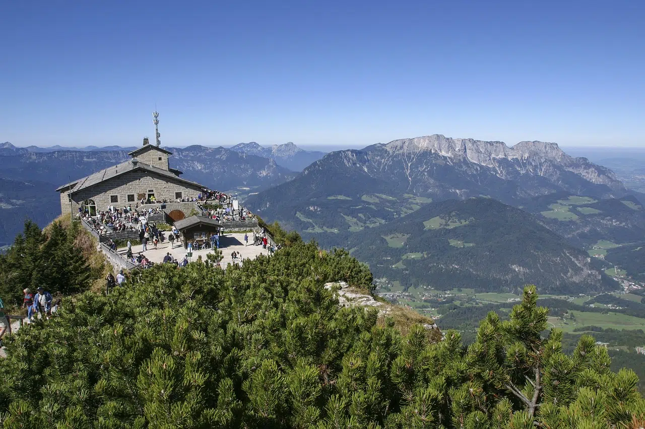 Berchtesgaden na Alemanha. Guia brasileiro na Alemanha. Alpes. Kehlsteinhaus - Ninho da Águia