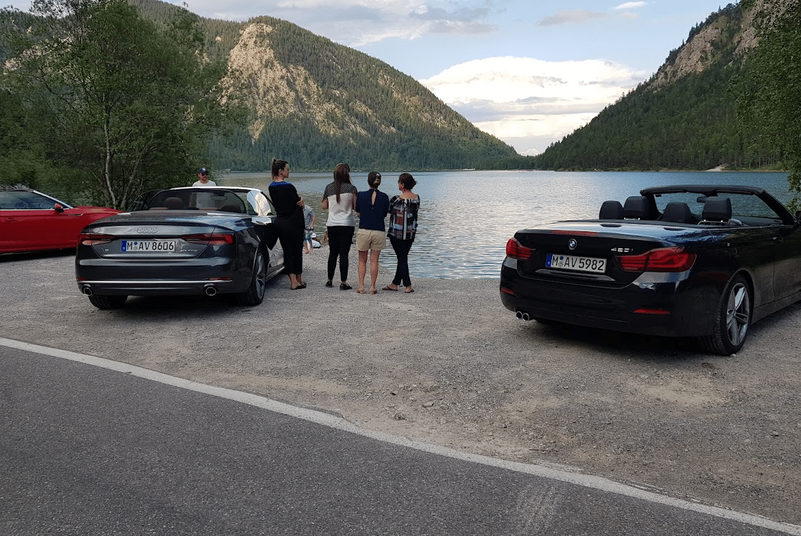 Viagem de conversível na Alemnha, carro, conversível