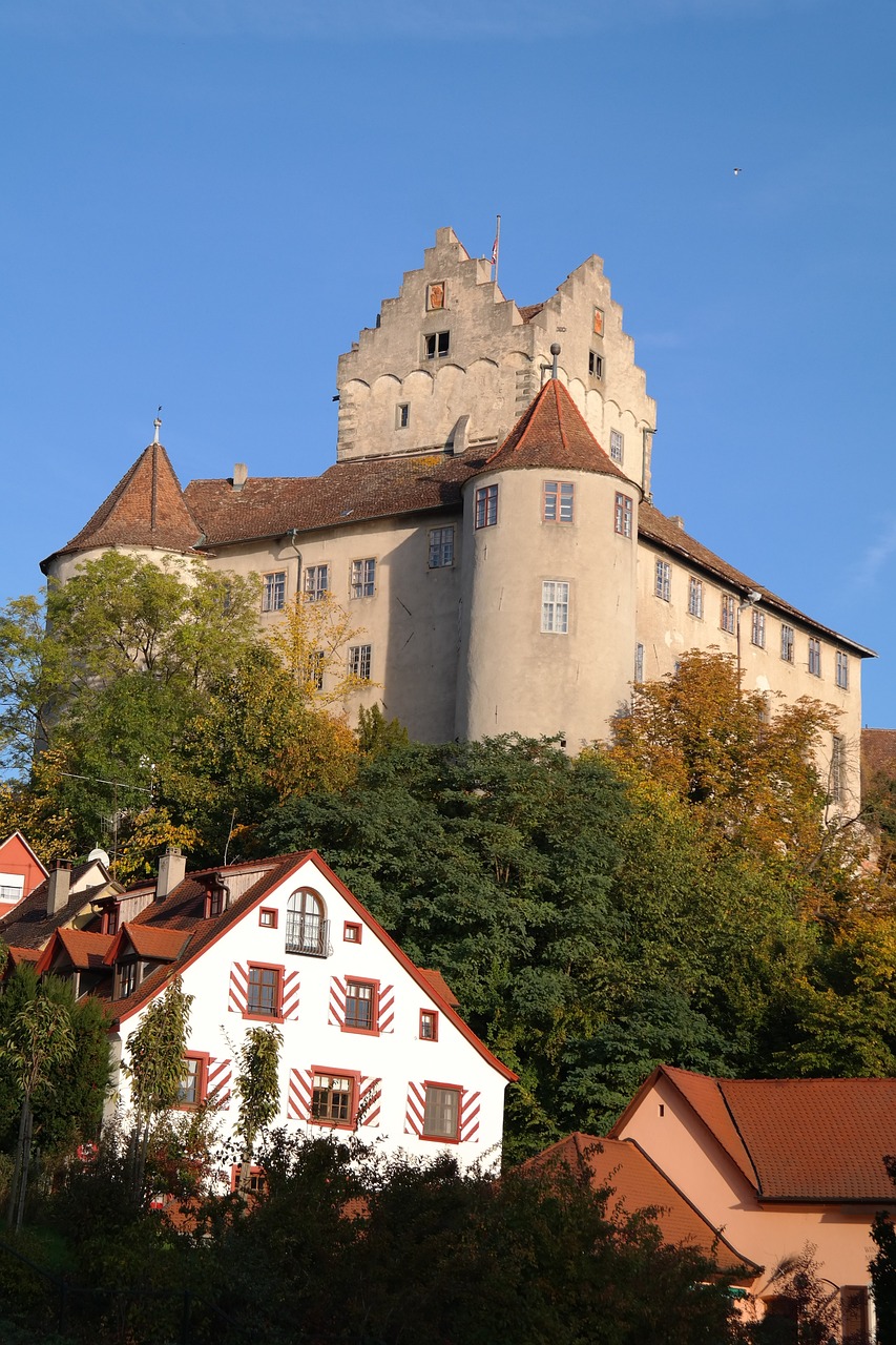 Altes Schloss em Meersburg na Alemanha. Guia brasileiro na Alemanha.