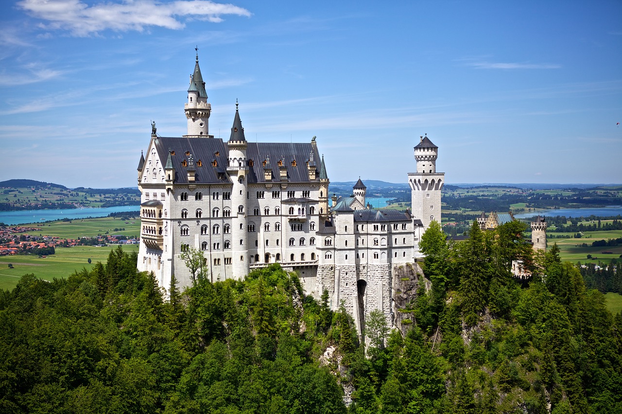 Neuschwanstein na Alemanha. Viagem Alemanha. Guia brasileiro na Alemanha. Turismo na Alemanha.