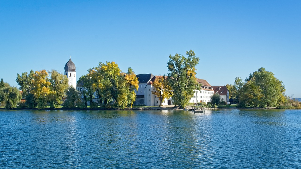 Chiemsee. Lago na Alemanha. Guia brasileiro na Alemanha. Turismo na Alemanha
