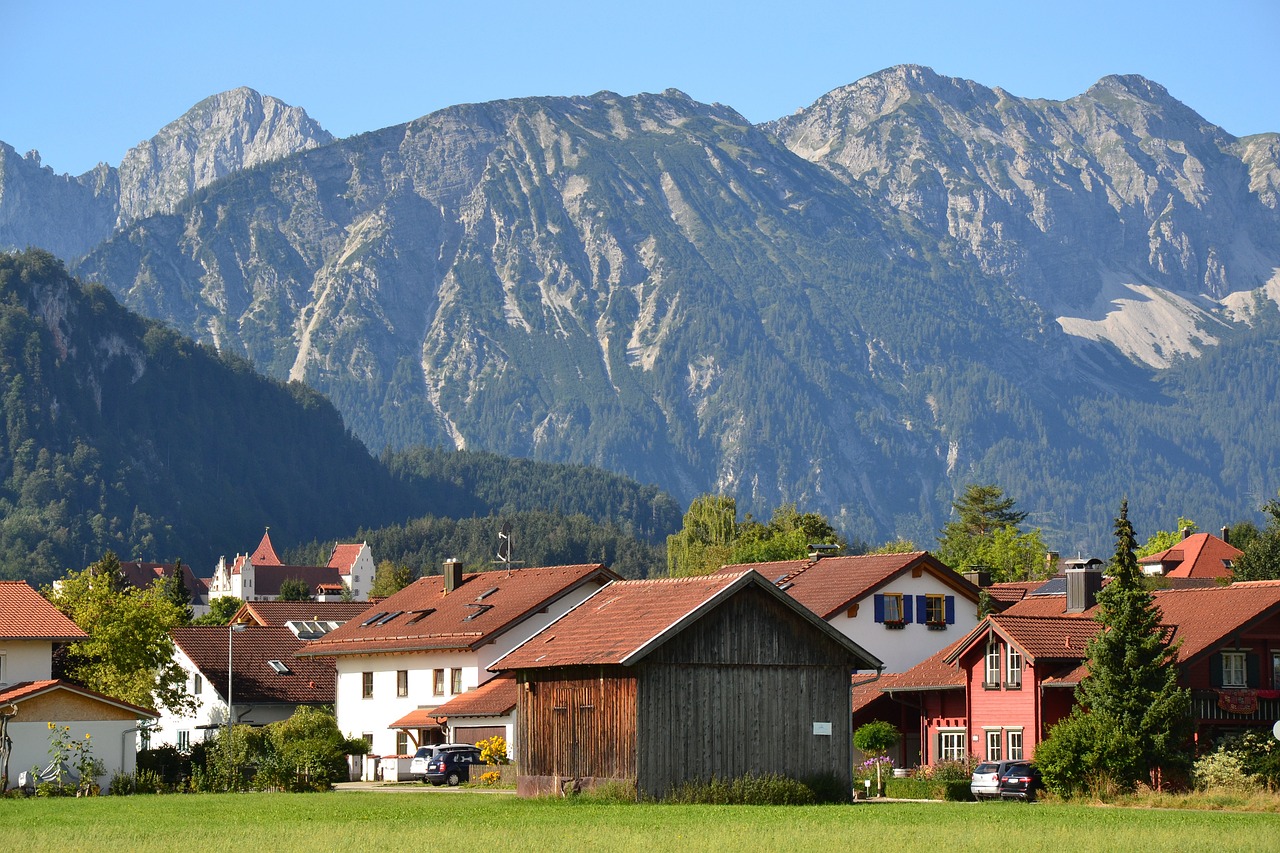 Fussen na Alemanha. Viagem Alemanha. Guia brasileiro na Alemanha. Turismo na Alemanha.