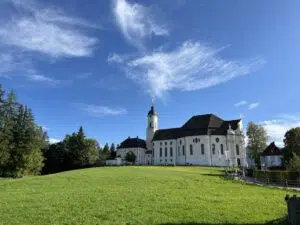 Igreja de Wies na Alemanha. Viagem Alemanha. Guia brasileiro na Alemanha.