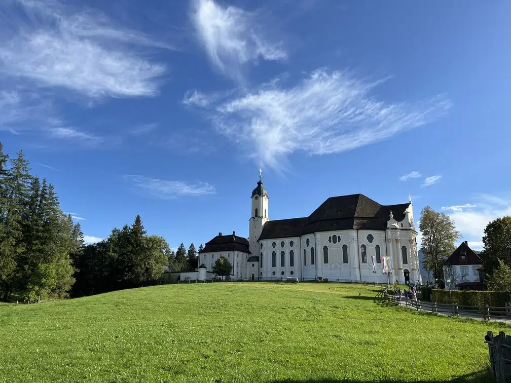 Igreja de Wies na Alemanha. Viagem Alemanha. Guia brasileiro na Alemanha.
