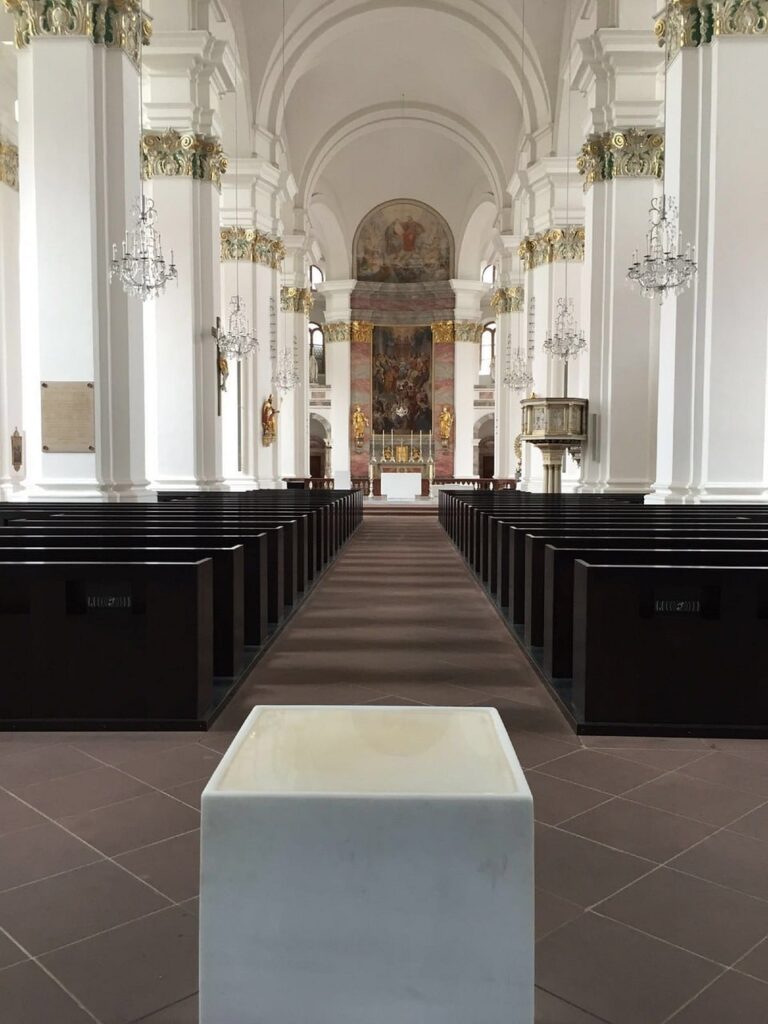 Igreja Jesuíta (Jesuitenkirche), no centro histórico de Heidelberg