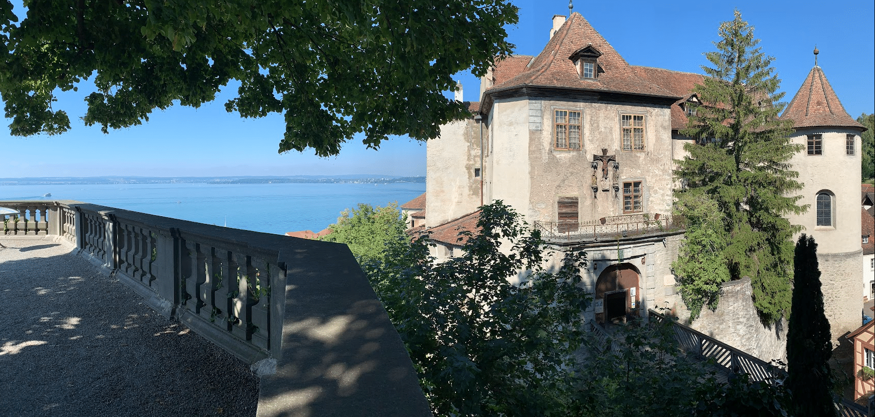 Meersburg na Alemanha. Guia brasileiro na Alemanha. Turismo na Alemanha