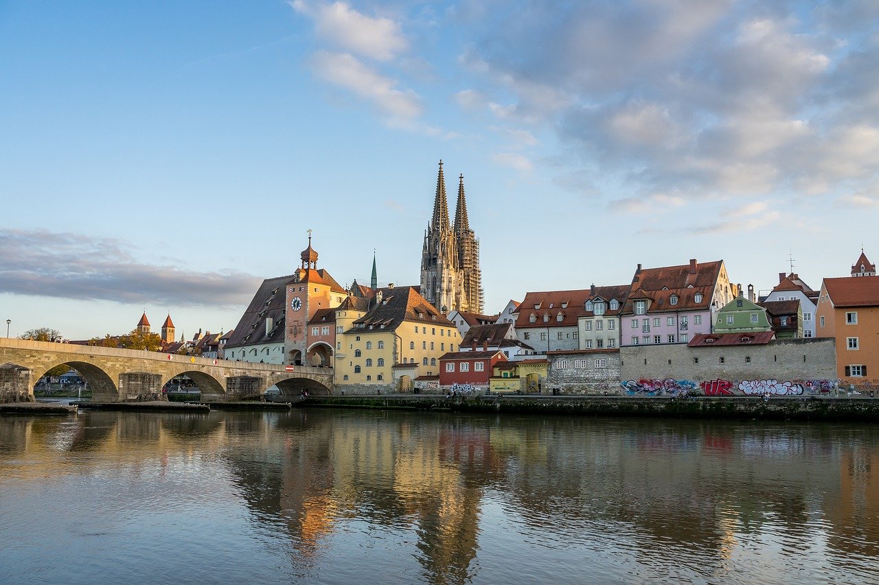 Regensburg na Alemanha. Guia brasileiro na Alemanha. Turismo na Alemanha.