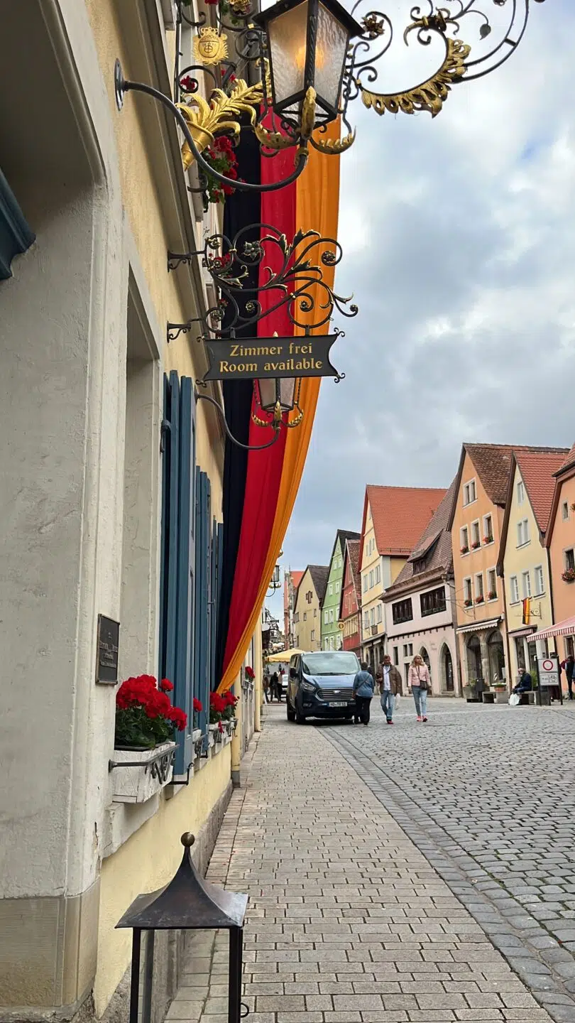 Rothenburg ob der Tauber en Alemania. Guía brasileña en Alemania. Turismo en Alemania.