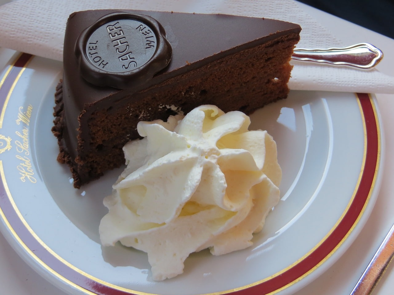 Guia brasileiro na Áustria e Alemanha. Café Sacher, Torta Sacher. Salzburg