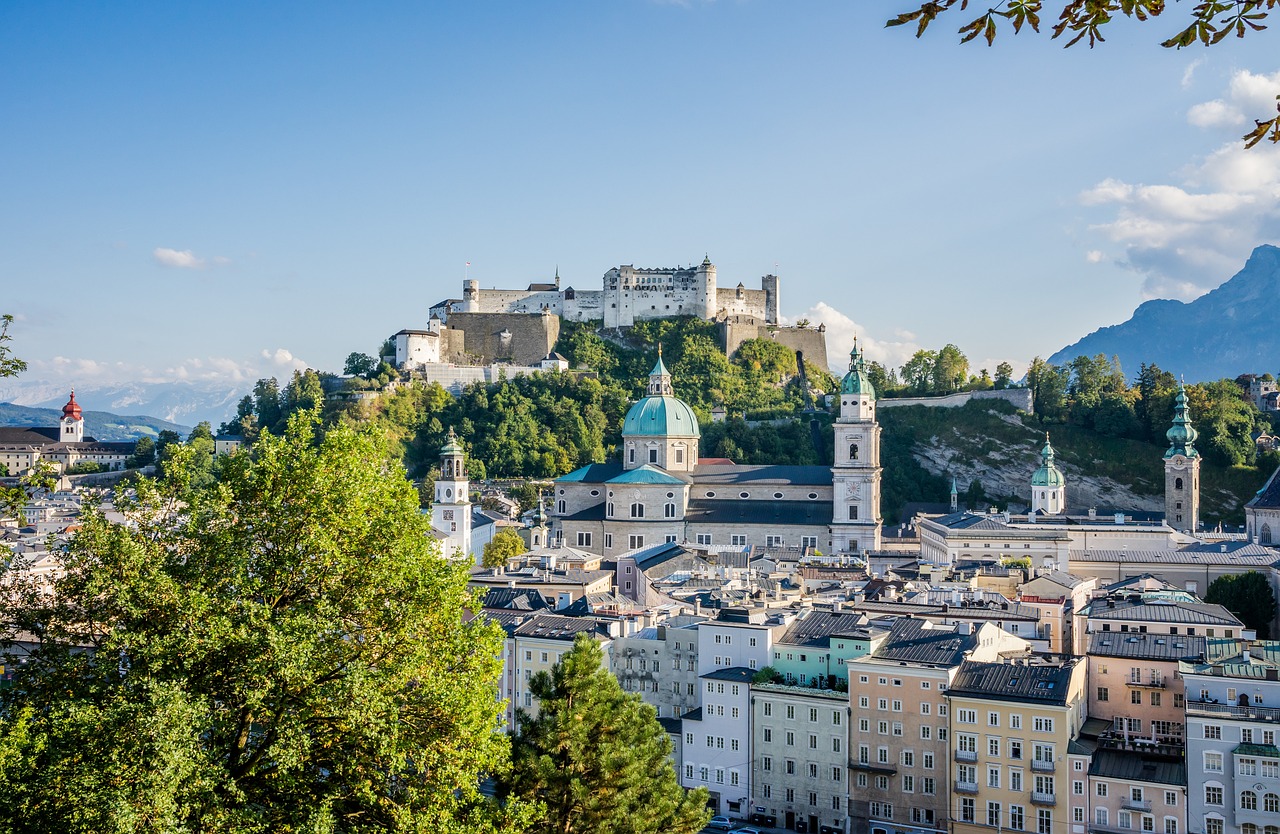 Guia em português na Áustria. Salzburg na Áustria.