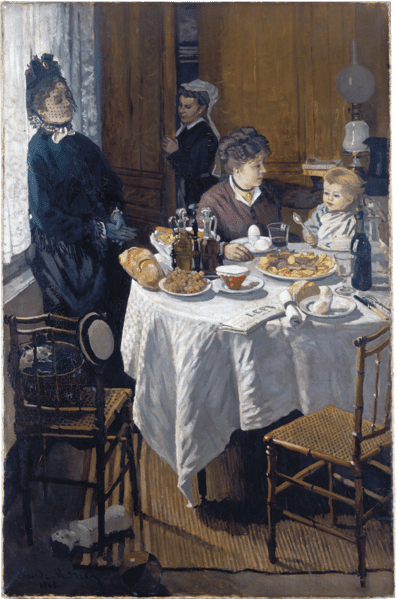 stadel-museum-na-alemanha-pintura-o-almoco-de-Claude-Monet