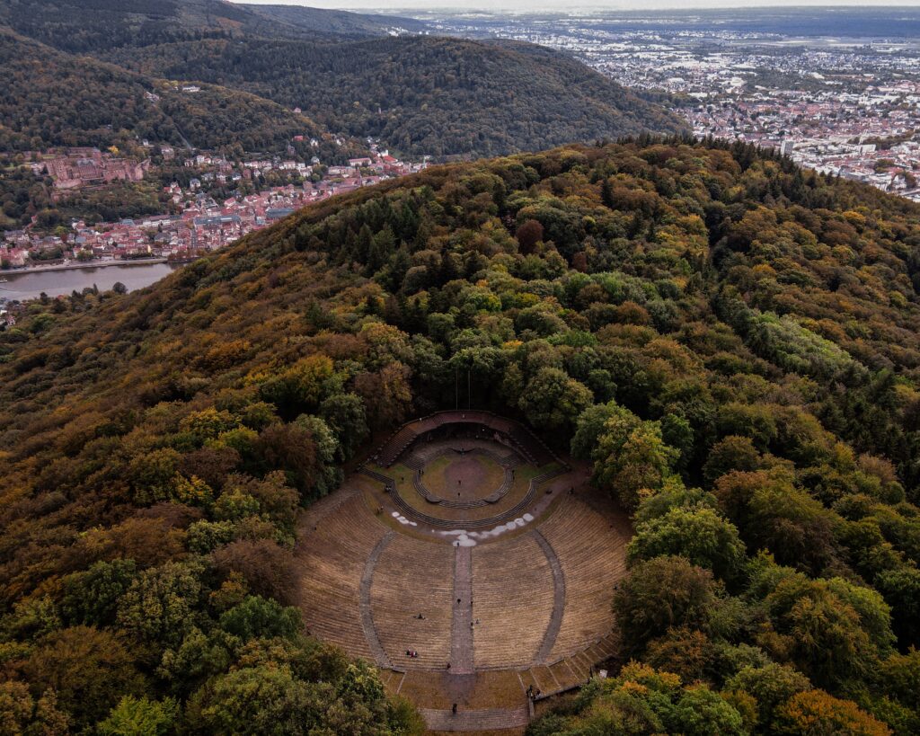 Anfiteatro da Thingstätte, no Heiligenberg