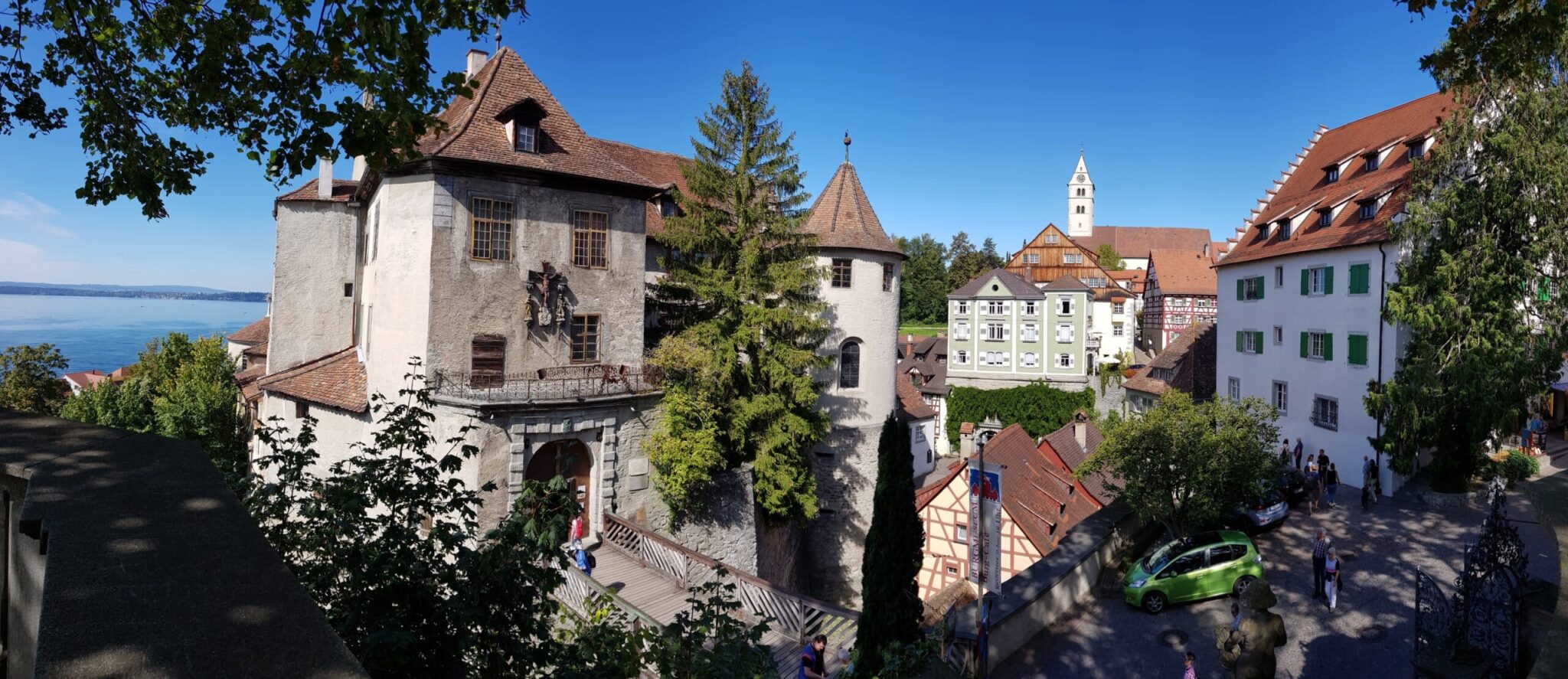 Meersburg na Alemanha. Guia brasileiro na Alemanha. Turismo na Alemanha