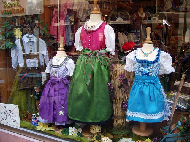 Trajes típicos Dirndls