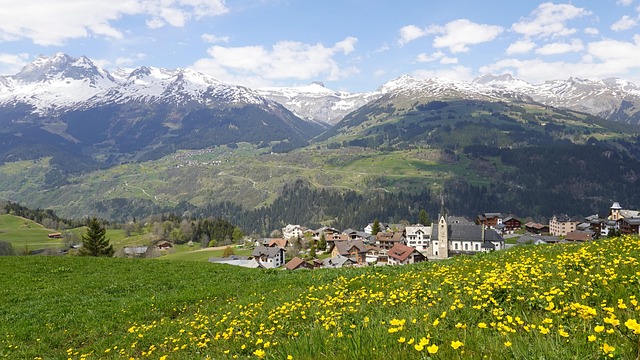 As pequenas cidades aos pés dos Alpes na Alemanha