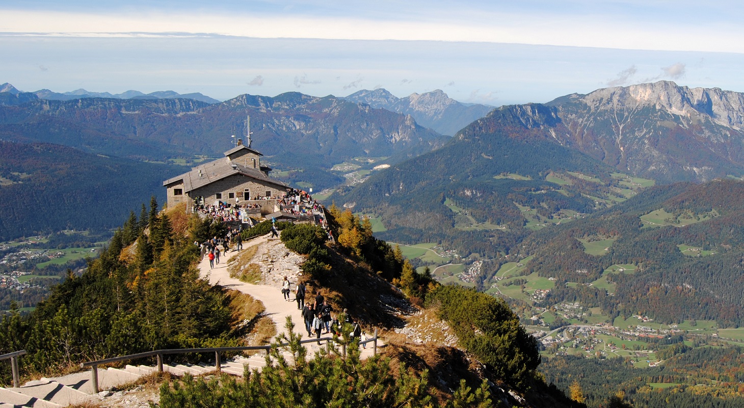 Kehlsteinhaus, o Ninho da Águia (Eagle's Nest), nos Alpes da Baviera