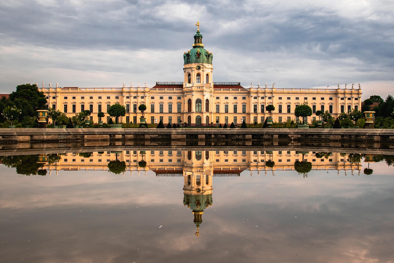 O Palácio de Charlottenburg, em Berlim