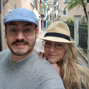 Rafaella e Raphael, fundadores da Viagem Alemanha